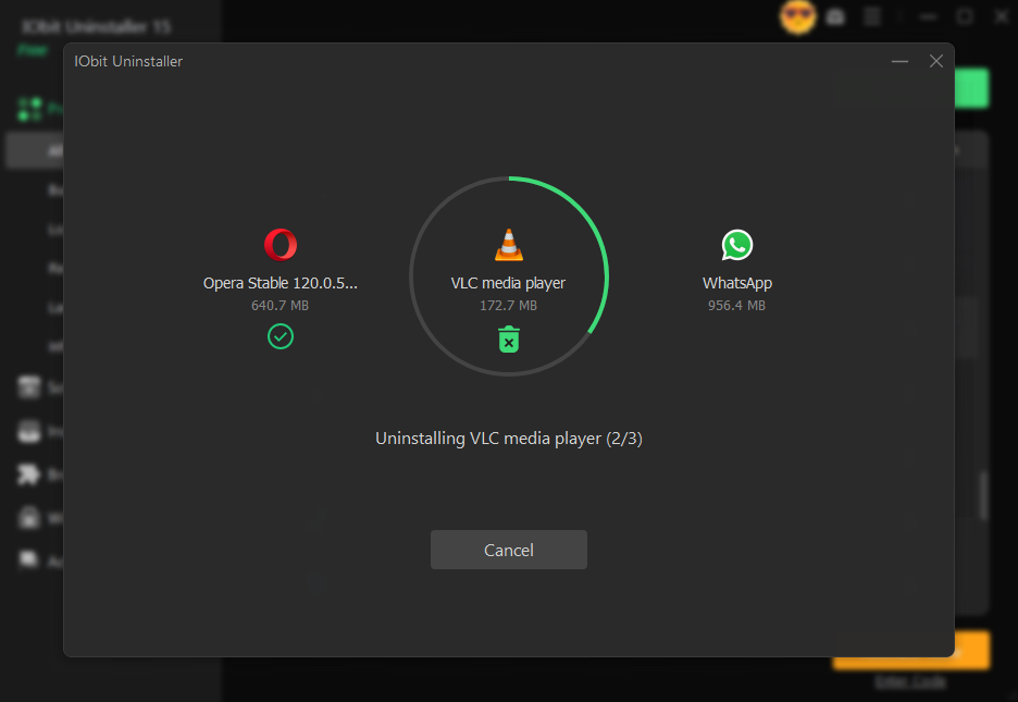 IObit Uninstaller Pro v15.5.0.11 Multilingue Pré-activé uninstalling 24